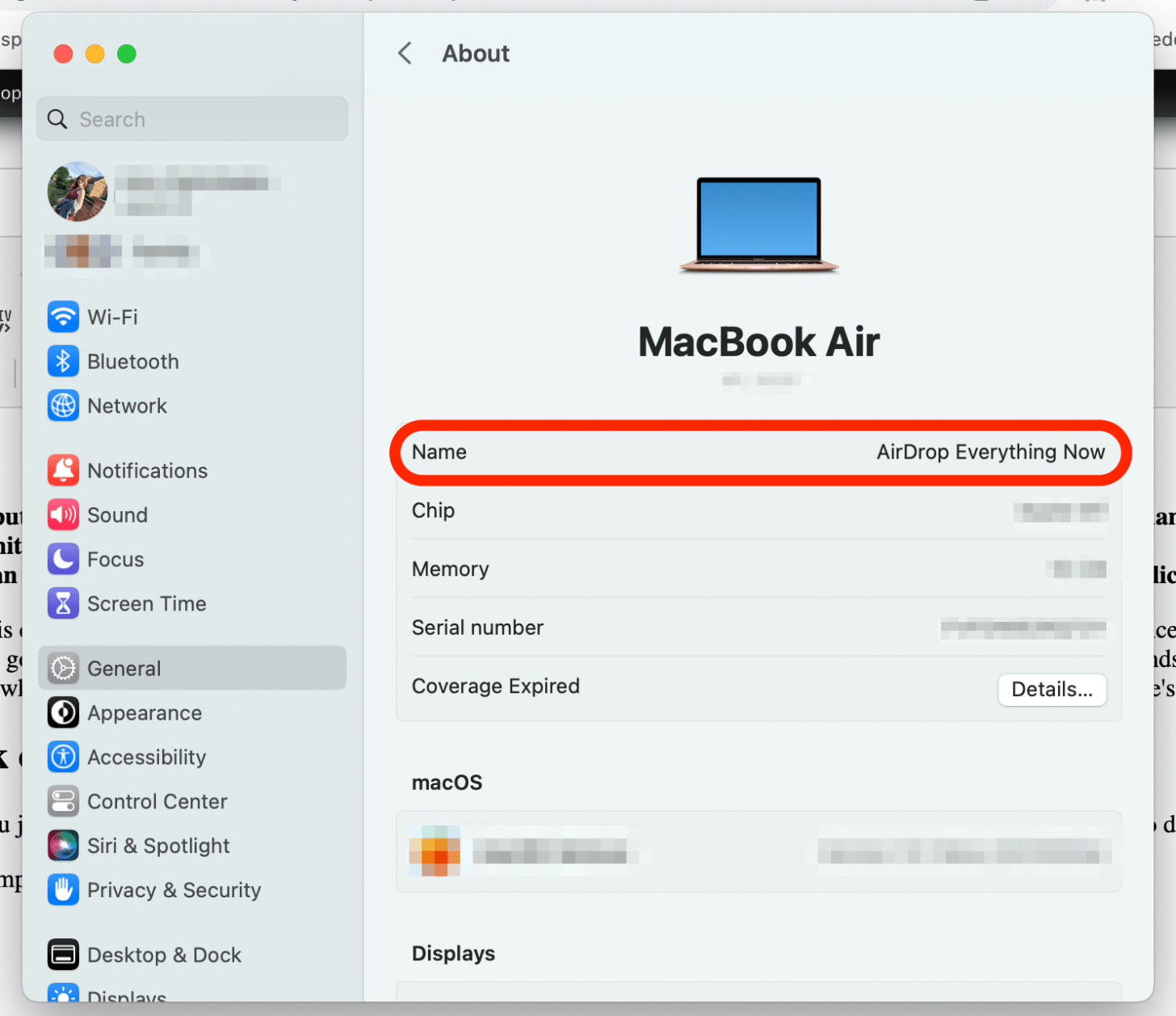 How Do I Change Macbook Name